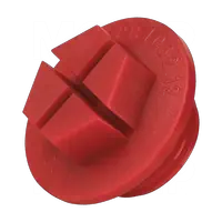 紅色聚炳烯或黃色尼龍_SPB系列英制管螺紋塑料密封堵頭